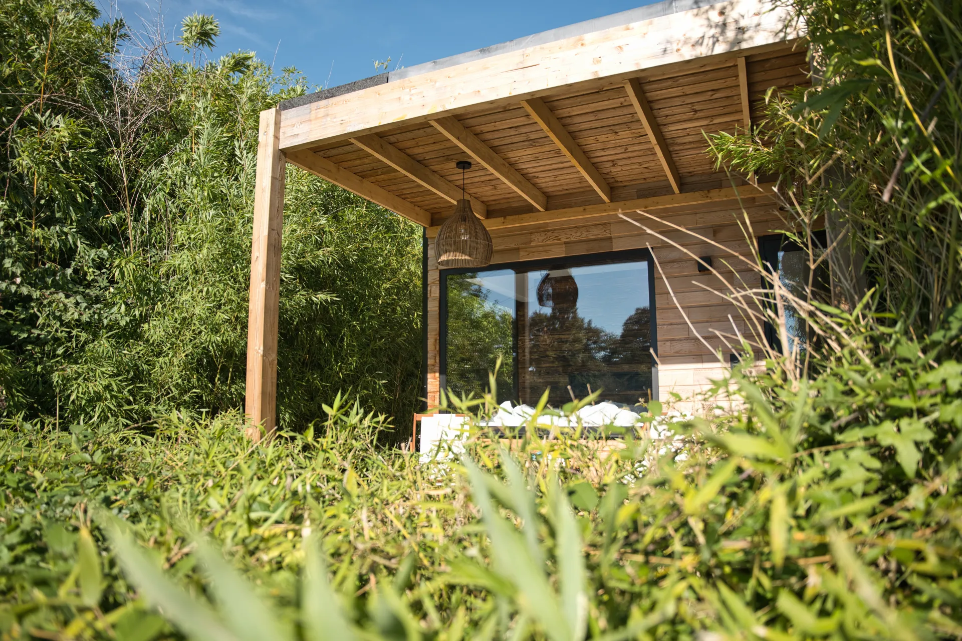 Vue lodge principale